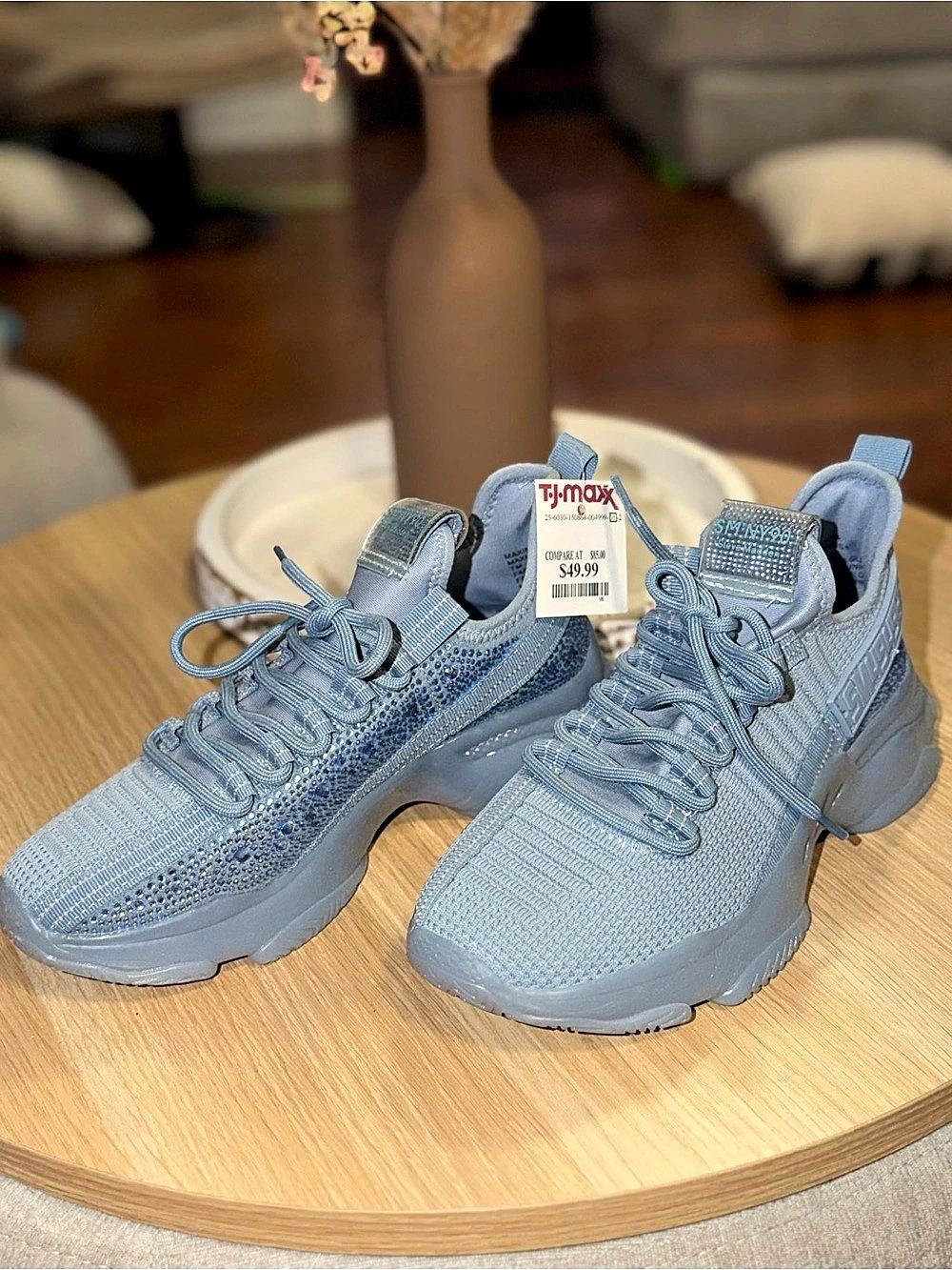 Steve Madden Maxima Women's Blue Sneakers NWT